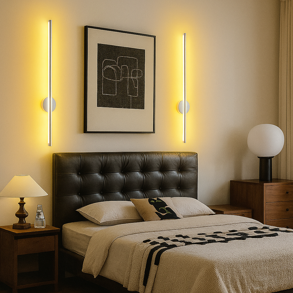 WIRELESS 'PEEL & STICK' MODERN WALL LIGHT