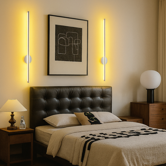 WIRELESS 'PEEL & STICK' MODERN WALL LIGHT