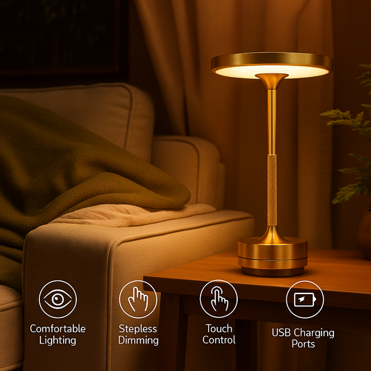 WIRELESS ELEGANT TABLE LAMP