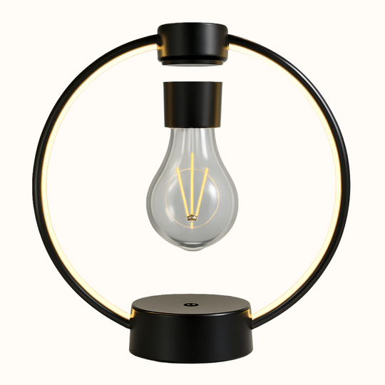 MAGIC LEVITATING BULB - WOOD FRAME