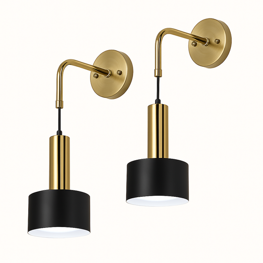 WIRELESS LARGE DROP LAMPS (SET OF 2 + 2 FREE BULBS)