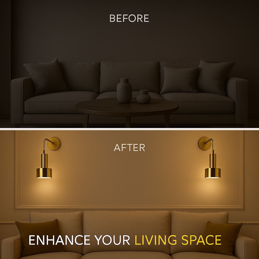 WIRELESS LARGE DROP LAMPS (SET OF 2 + 2 FREE BULBS)