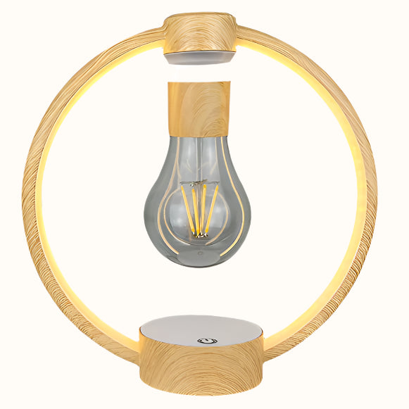 MAGIC LEVITATING BULB - WOOD FRAME