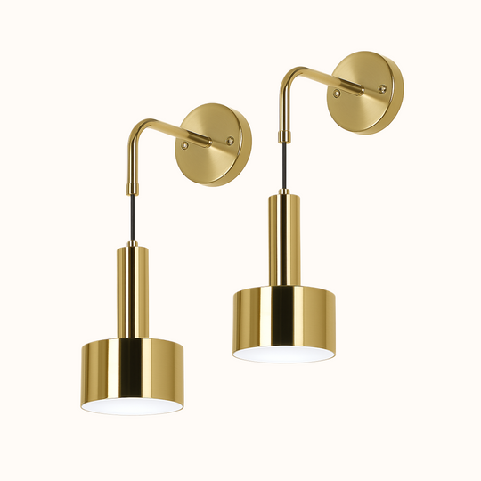 WIRELESS LARGE DROP LAMPS (SET OF 2 + 2 FREE BULBS)