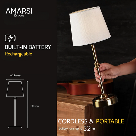 MODERN WIRELESS TABLE LAMP